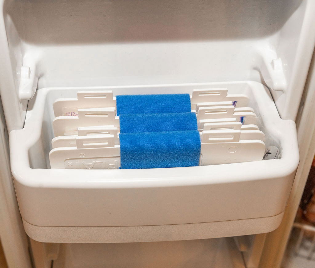 Priver - breastfeeding products and accessories - Freeze Flat - freezer compartment 2