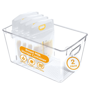 Breast Milk Storage Container Bins by Priver