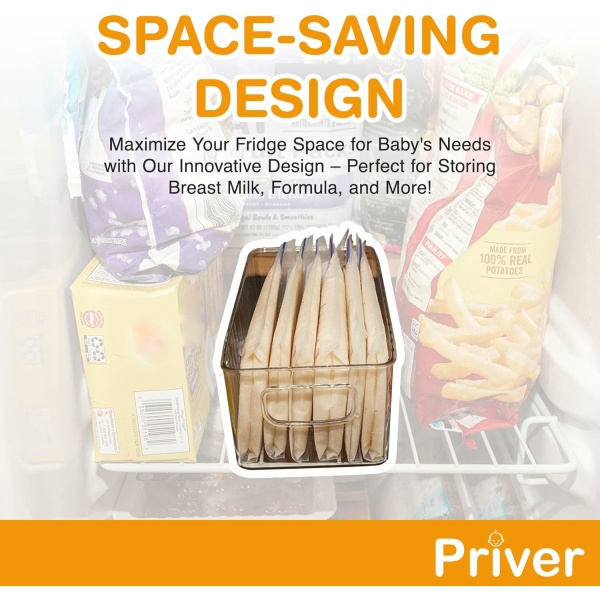 Breast Milk Storage Containers by Priver