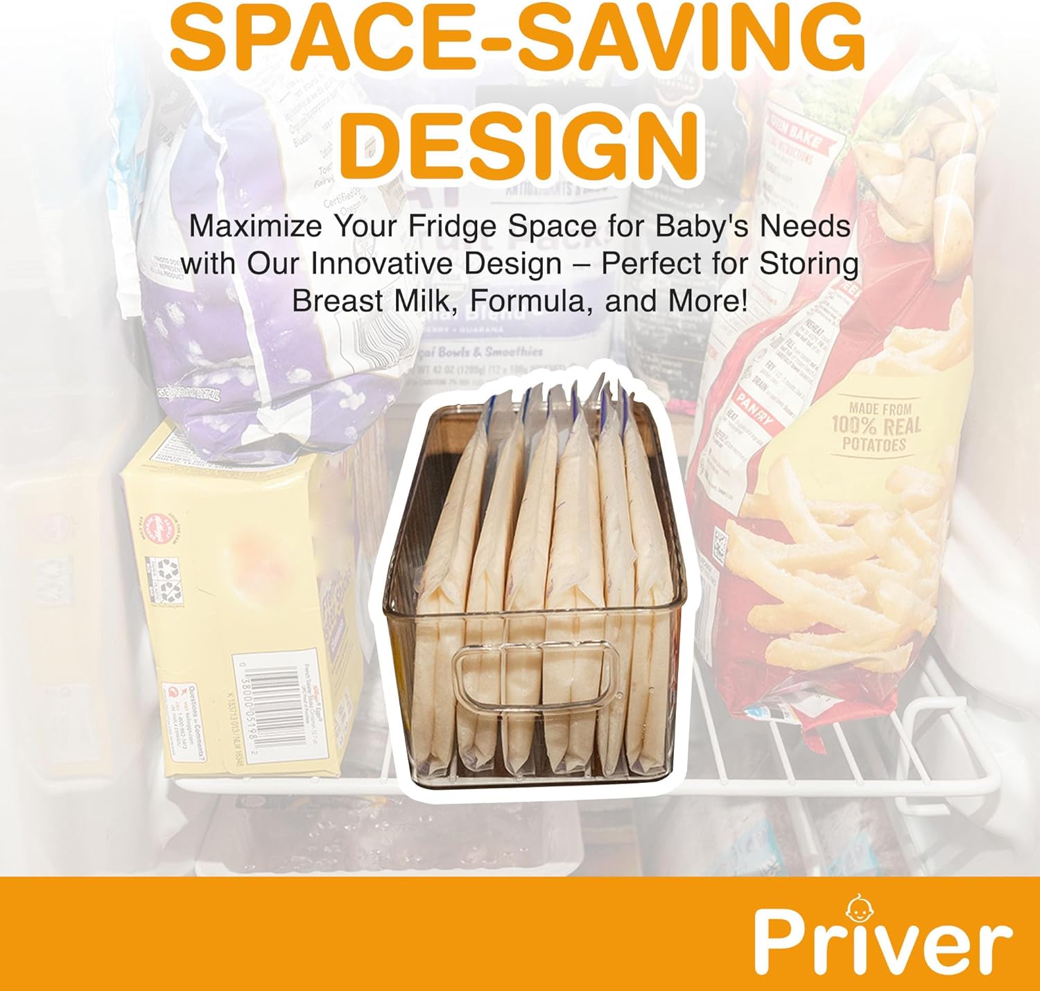 Breast Milk Storage Containers by Priver