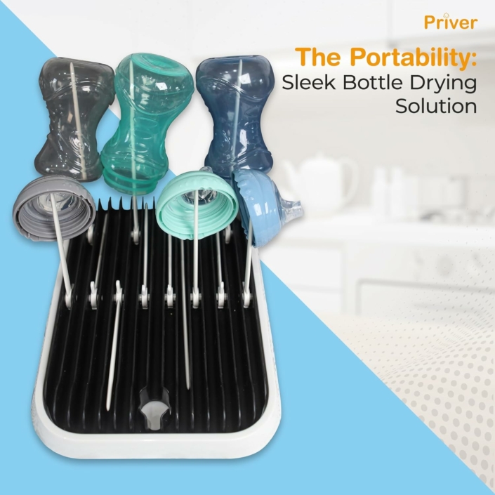 Baby Bottle Drying Rack by Priver