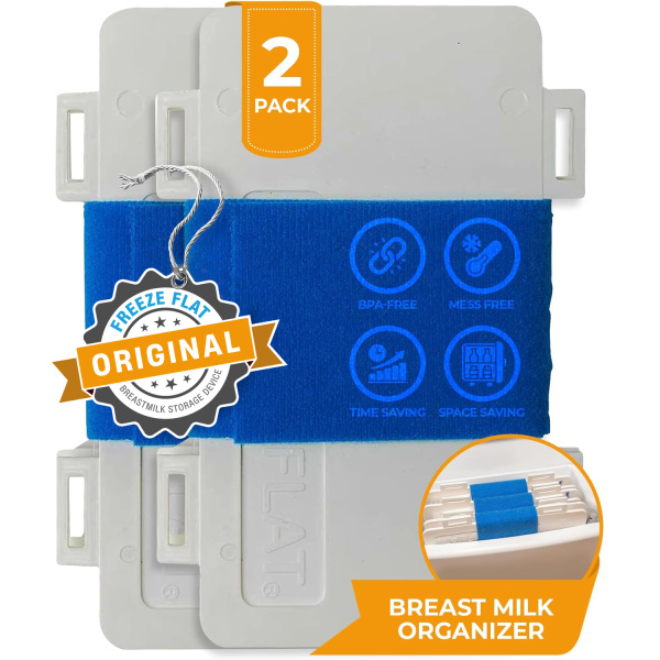 Freeze Flat Original Breastmilk Storage Device 2 Pack NEW